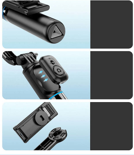 Dudao Selfie Stick With Remote Control Bluetooth Black 304004-204528