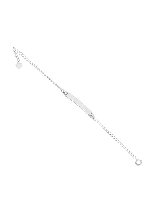 Xryseio Kids Bracelet ID Made of Silver