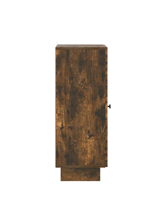 Bodenständiger Küchenschrank aus Räuchereiche 33x34.5x90cm