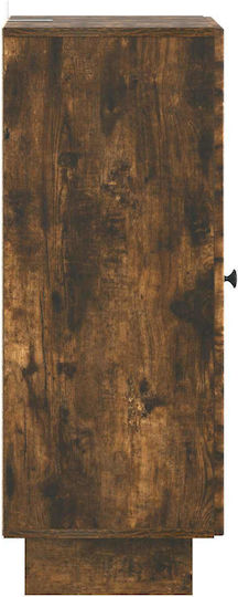 Επιδαπέδιο Ντουλάπι Καπνιστή Δρυς 33x34.5x90εκ.