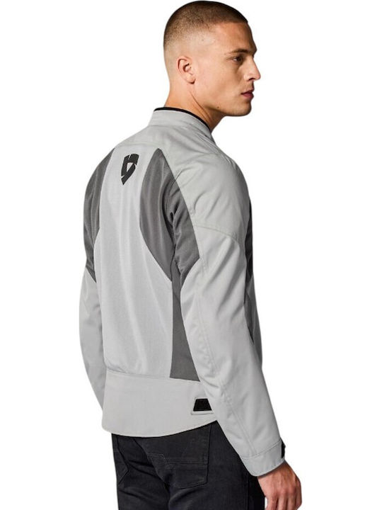 Rev'IT Torque 3 Summertime Men Riding Jacket Waterproof Black-Anthracite
