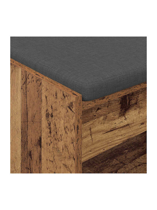 Hallway Furniture with Bench Brown 83x38x45cm