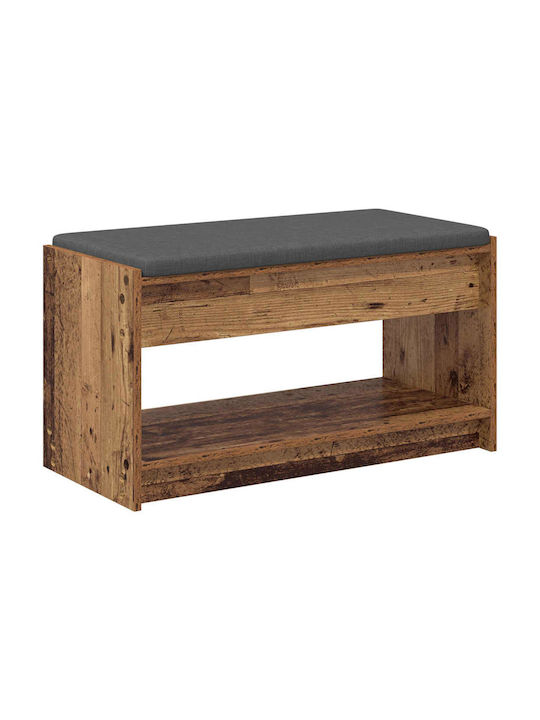 Hallway Furniture with Bench Brown 83x38x45cm
