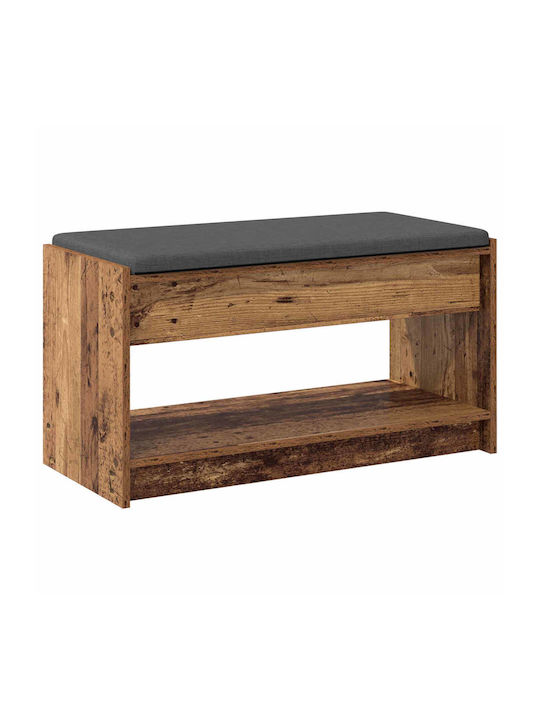 Hallway Furniture with Bench Brown 83x38x45cm