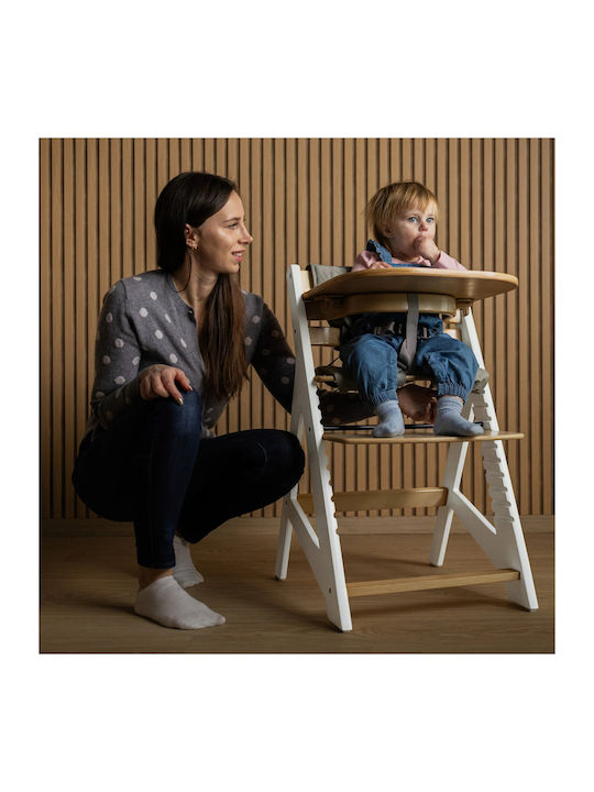 Tulano Klappbarer Baby Hochstuhl Weiß