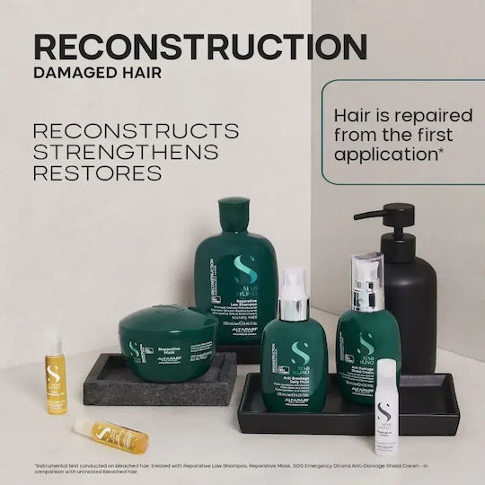 Alfaparf Milano Semi Di Lino Reconstruction Duo Kit 2 Pcs Damaged Hair Gift Set