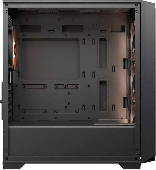 Cougar MX600 Mini V2 Pro Gaming Мини Кула Кутия За Компютър Със Страничен Прозорец И ARGB Осветление Черна