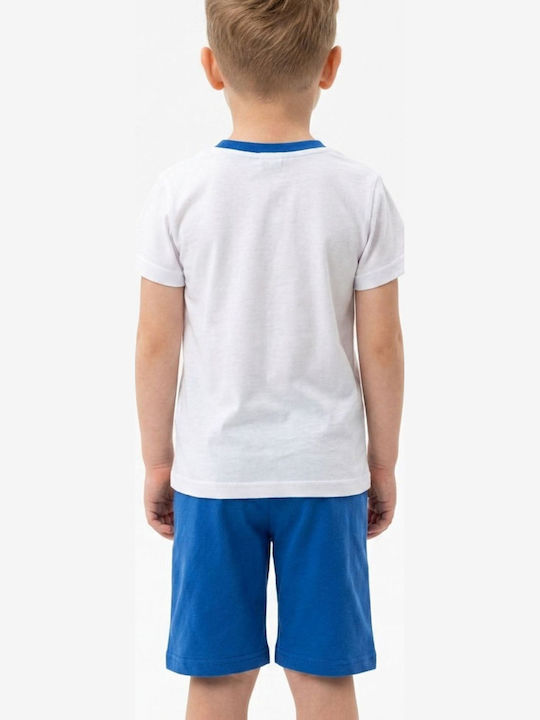 Tres Chic Pijama Copii Vară Alb