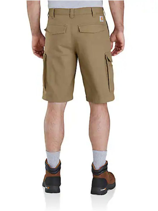 Ανδρική Βερμούδα Cargo Dark Khaki