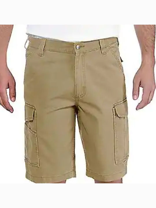 Ανδρική Βερμούδα Cargo Dark Khaki