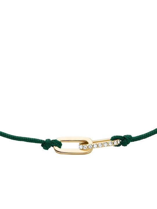Fossil Women's Bracelet With Cord Fossil Women's Bracelet With Cord