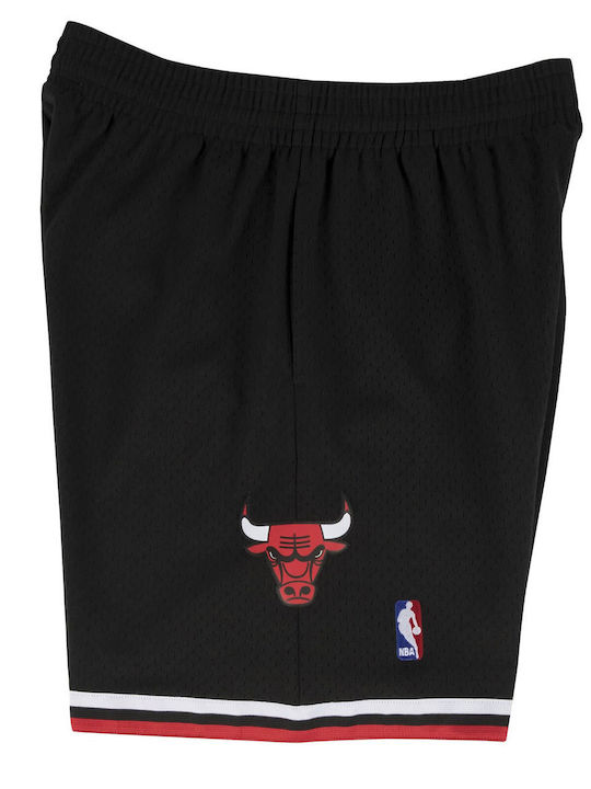 Chicago Bulls Αθλητική Ανδρική Βερμούδα Μαύρη