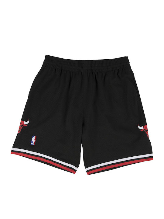 Chicago Bulls Αθλητική Ανδρική Βερμούδα Μαύρη