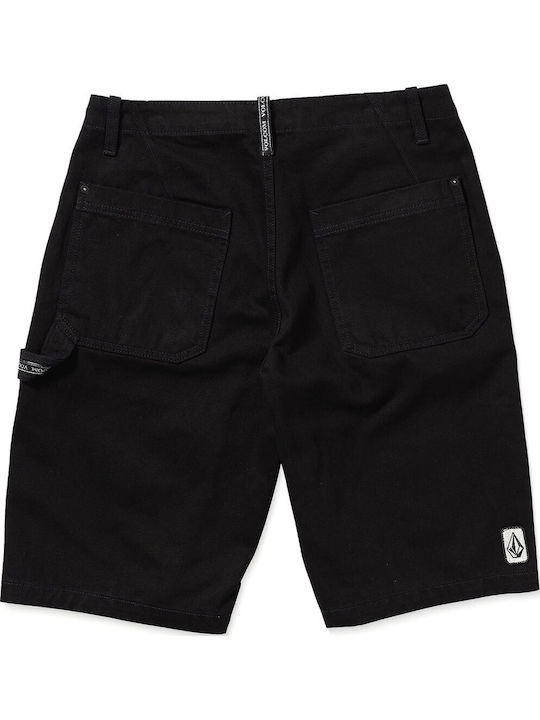Men's Shorts Jeans Black