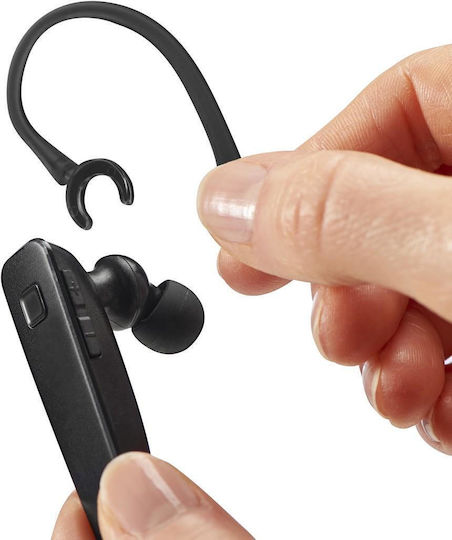 HAMA My Voice 2100 In Ear Bluetooth Хендсфри Слушалка с Устойчивост на Изпотяване и Калъф за Зареждане Черна