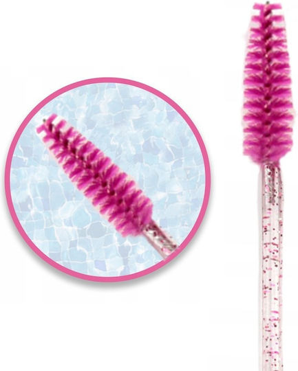 Set 50 Perii De Sprâncene De Unică Folosință Zola 9.5 Cm Lungime Roz