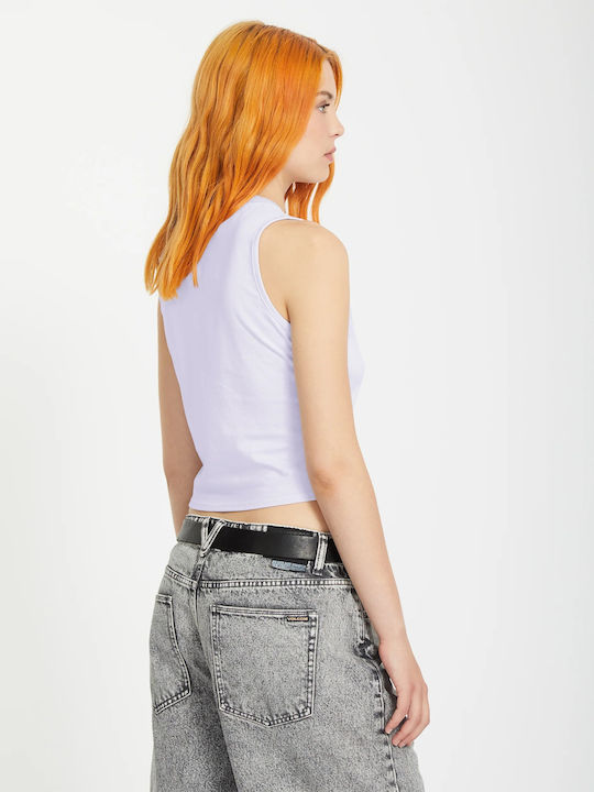 Women's Sleeveless White Blouse