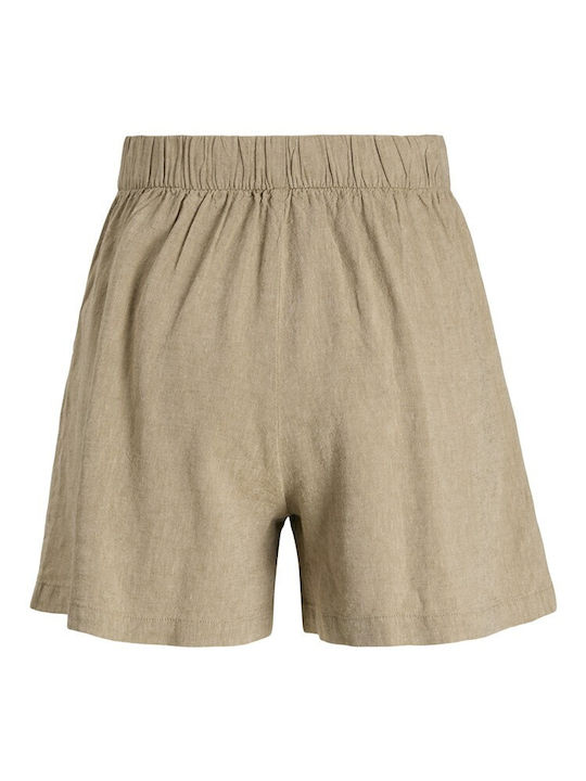 Women's Linen Shorts Beige