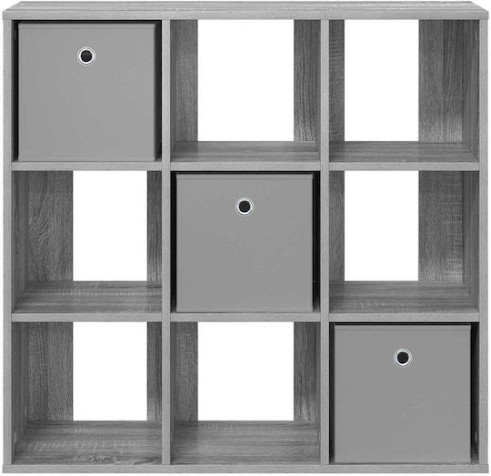 Wooden Storage Drawers with 3 Drawers M88.5xW29xH84.5cm