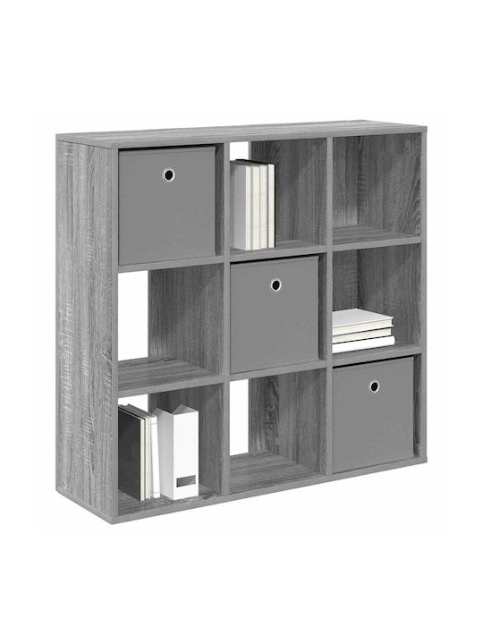 Wooden Storage Drawers with 3 Drawers M88.5xW29xH84.5cm