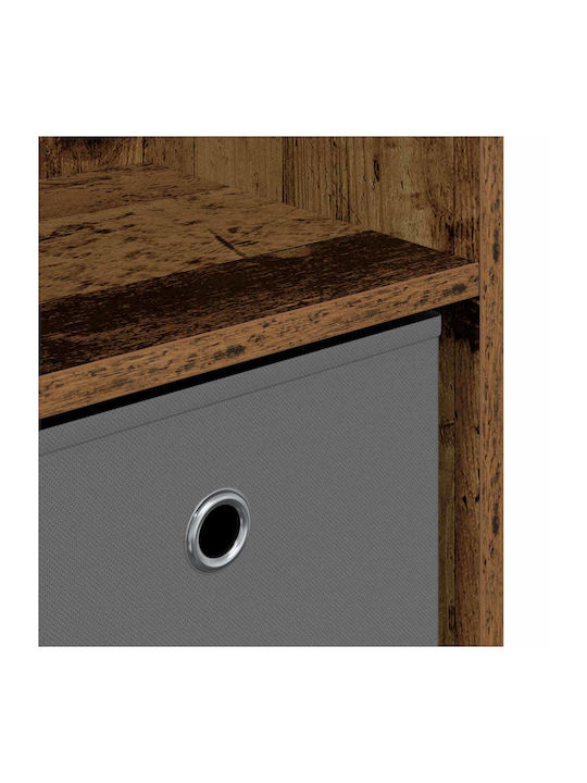 Wooden Storage Cabinet L88.5xW27.5xH63.5cm