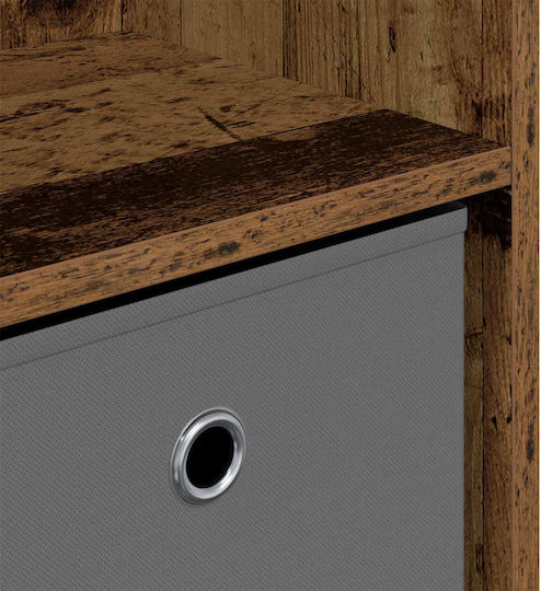 Cabinet De Depozitare Din Lemn L88,5xL27,5xÎ63,5cm