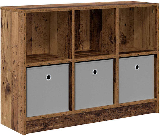 Cabinet De Depozitare Din Lemn L88,5xL27,5xÎ63,5cm