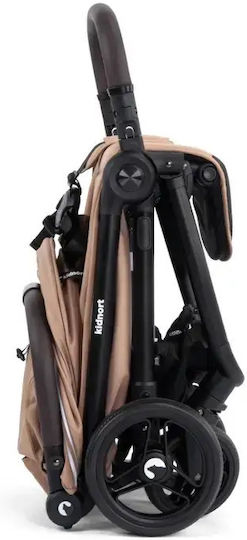 Kidnort Carucior Pentru Bebe Potrivit Pentru Nou-Născut Bej 6.8kg