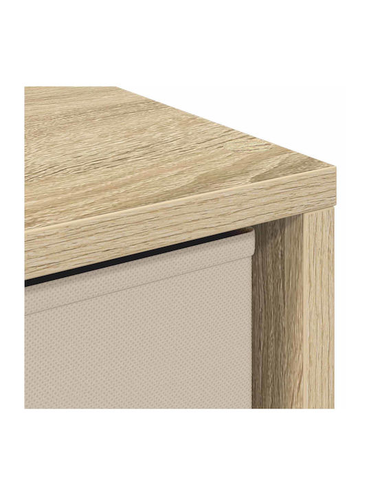 Wooden Storage Cabinet with 3 Drawers M35xW32xH99.5cm