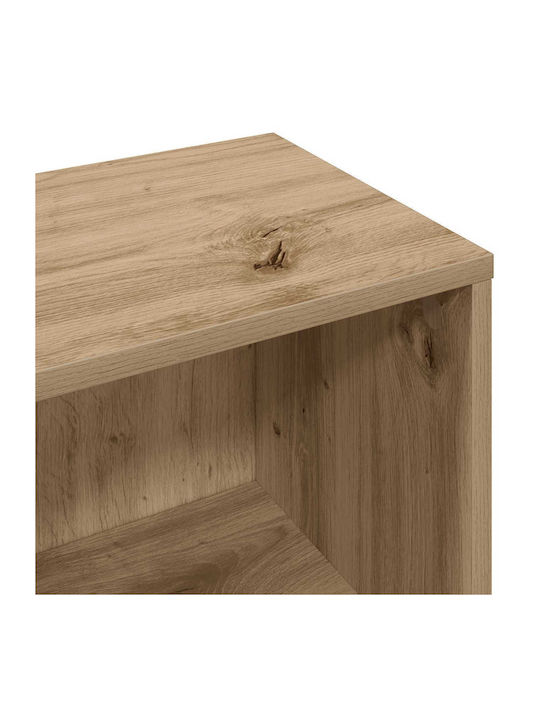 Artisan Oak Bookcase 73.5x22.5x53.5cm
