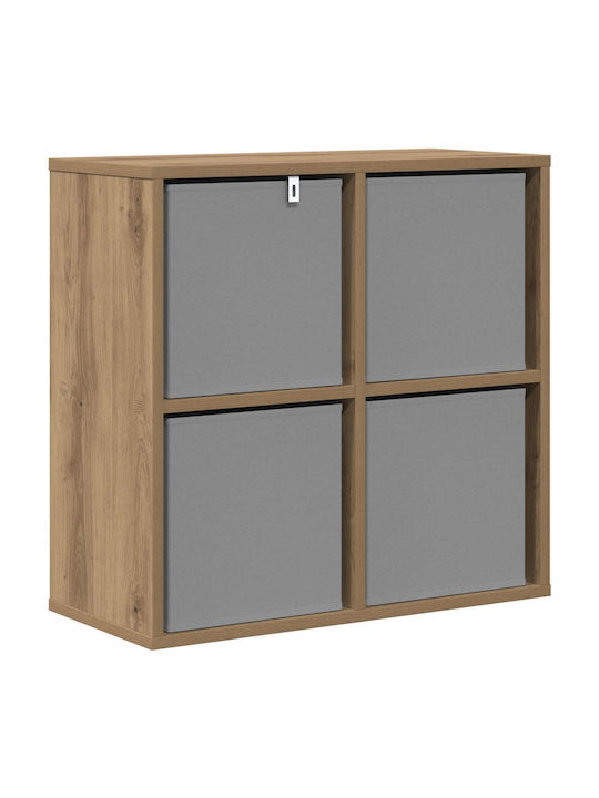 Storage Drawer Wooden W59.5xD27xH57cm