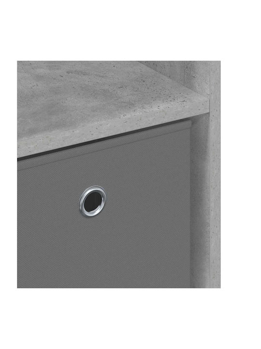 Wooden Storage Cabinet with 3 Drawers M73.5xW24xH69.5cm
