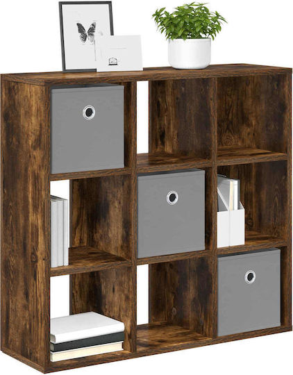 Cabinet De Depozitare Din Lemn Cu 3 Sertare L73.5xL24xÎ69.5cm