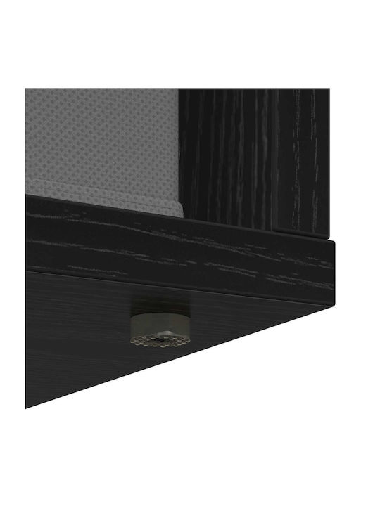 Cabinet De Pardoseală Stejar Negru 88.5x29x84.5 cm