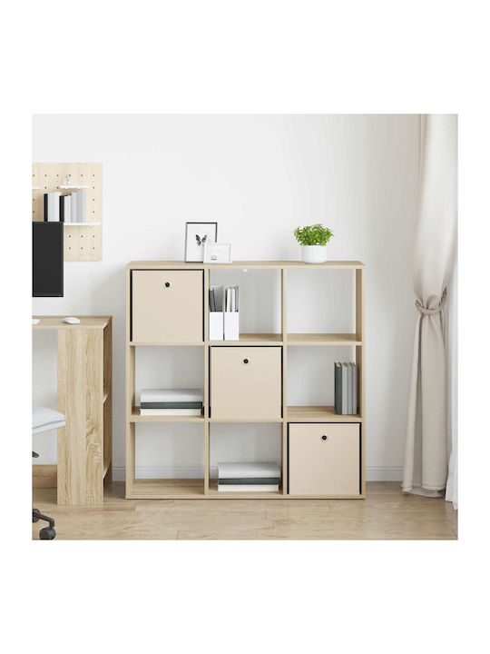 Wooden Storage Cabinet with 3 Drawers M102xP31xH99.5cm