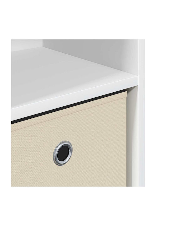 Wooden Storage Cabinet with 3 Drawers M102xW32xH73.5cm