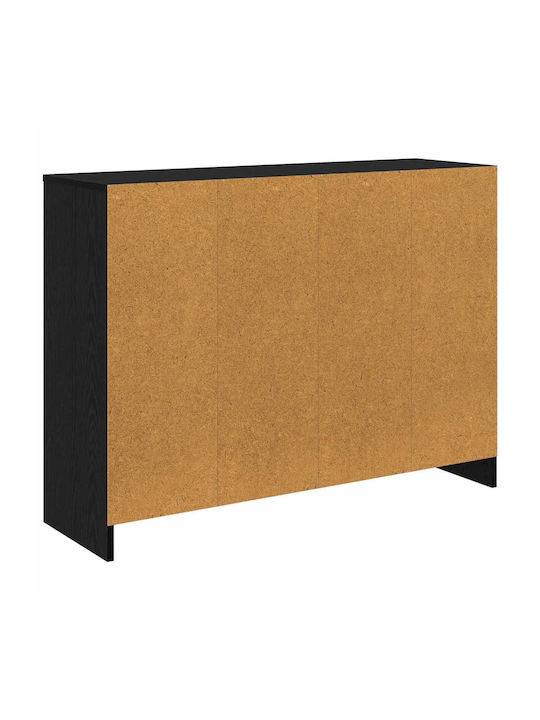 Wooden Storage Cabinet with 3 Drawers M102xW32xH73.5cm