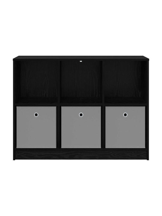 Wooden Storage Cabinet with 3 Drawers M102xW32xH73.5cm
