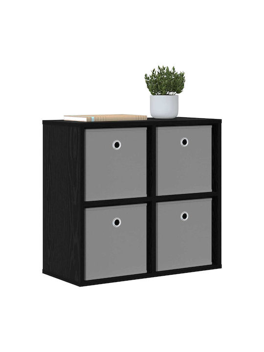 Wooden Storage Drawers with 4 Drawers M59.5xW27xH57 cm