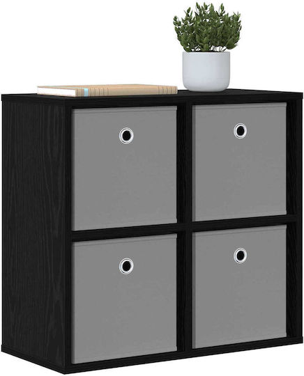 Wooden Storage Drawers with 4 Drawers M59.5xW27xH57 cm