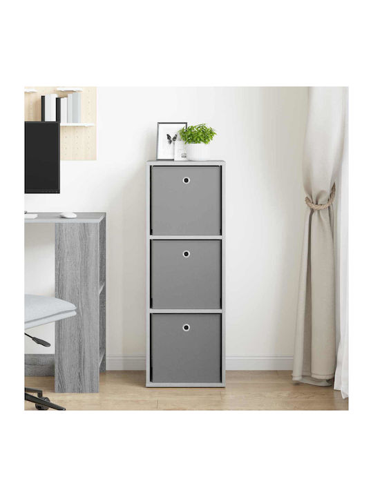Wooden Storage Cabinet with 3 Drawers M35xW32xH99.5cm
