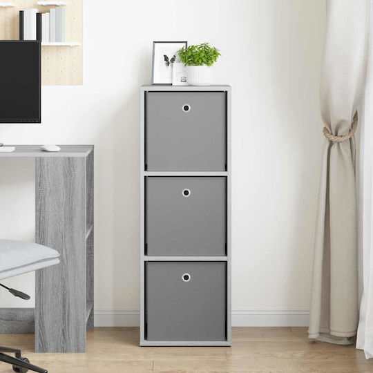 Wooden Storage Cabinet with 3 Drawers M35xW32xH99.5cm