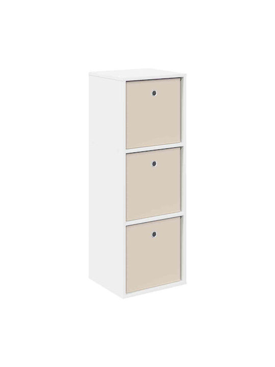 Wooden Storage Cabinet with 3 Drawers M35xW32xH99.5cm