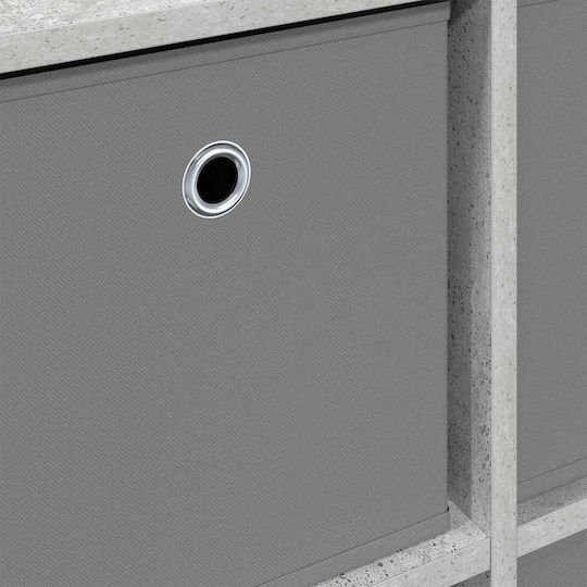 Wooden Storage Drawer Chest with 4 Drawers M68.5xW32xH67cm
