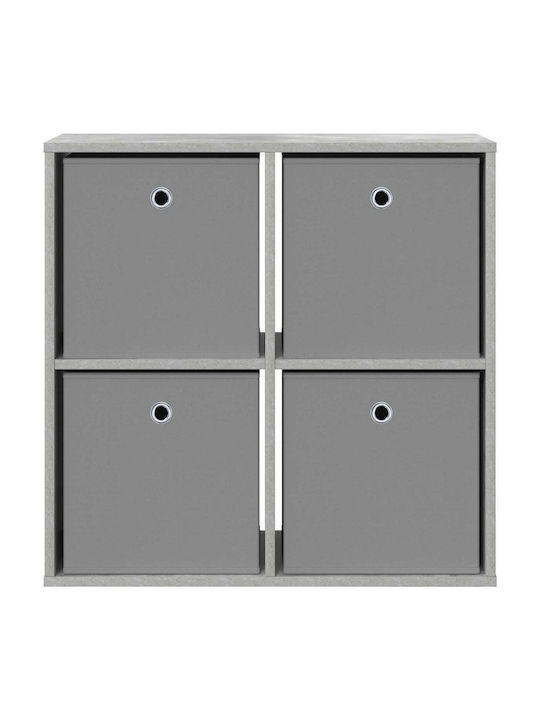 Wooden Storage Drawer Chest with 4 Drawers M68.5xW32xH67cm