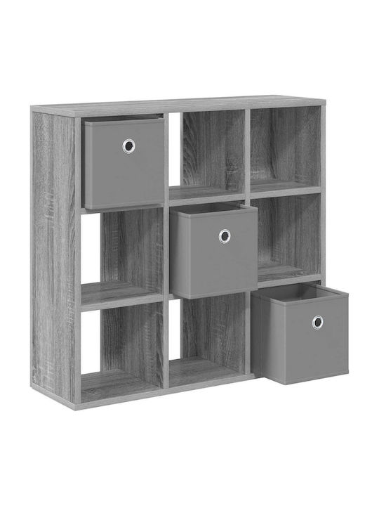 Gray Sonoma Floor Cabinet 73.5x24x69.5cm