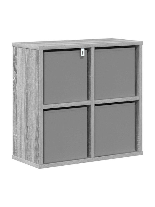 Wooden Storage Cabinet with 4 Drawers M49.5xW22xH47cm