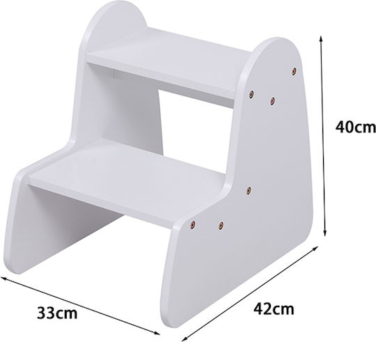 Bed Ladder White