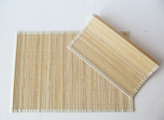 Σουπλά Μπαμπού 45x30cm 2τμχ
