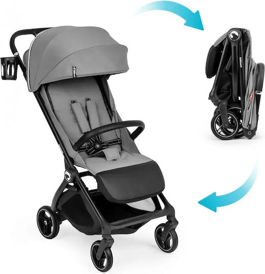Kidnort Carucior Pentru Bebe Potrivit Pentru Nou-Născut Gri
